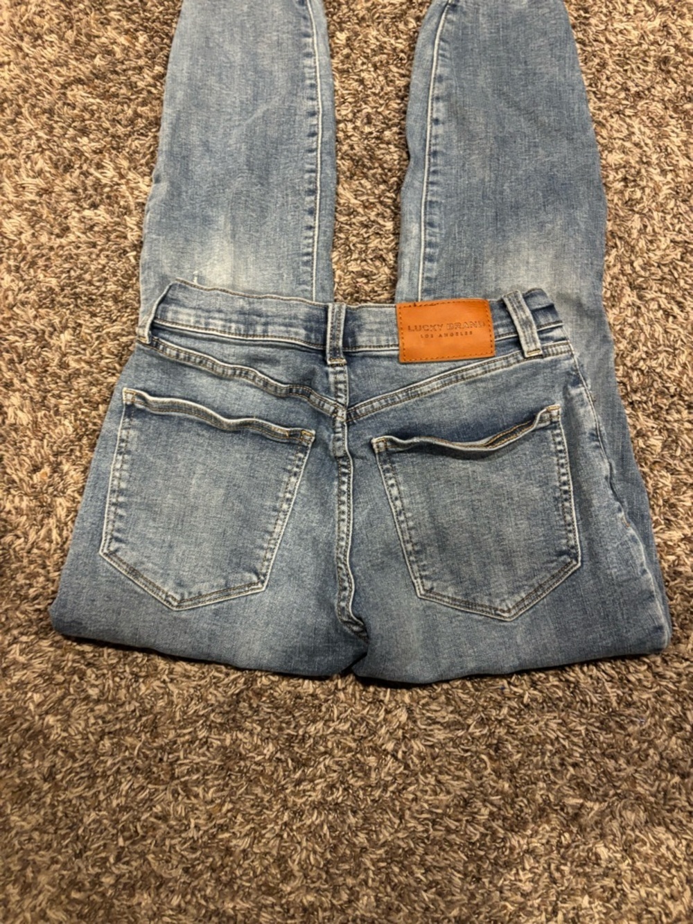 Women’s Lucky Brand High Rise Skinny Ankle Jeans
